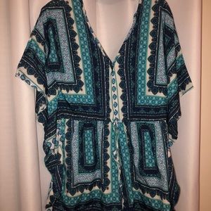 Patterned Romper